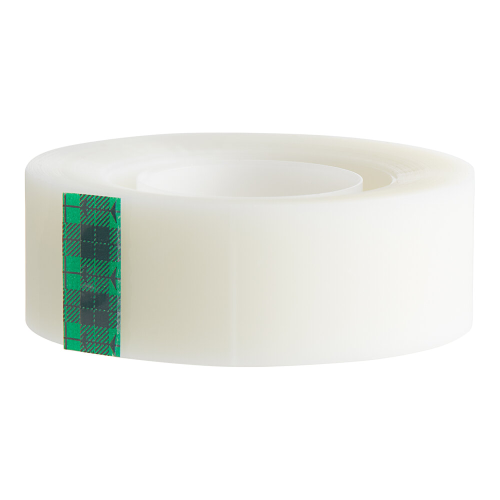 3M Scotch Magic™ 0.75" x 1000" Transparent Write-On Invisible Tape 70071395753 - 12/Pack