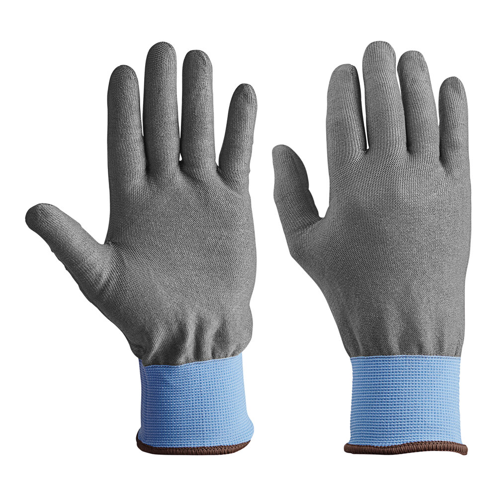 Armor Guys Kyorene Pro 20-089-L Gray 15 Gauge Graphene A8 Cut-Resistant Food-Safe Glove - Large - Pair