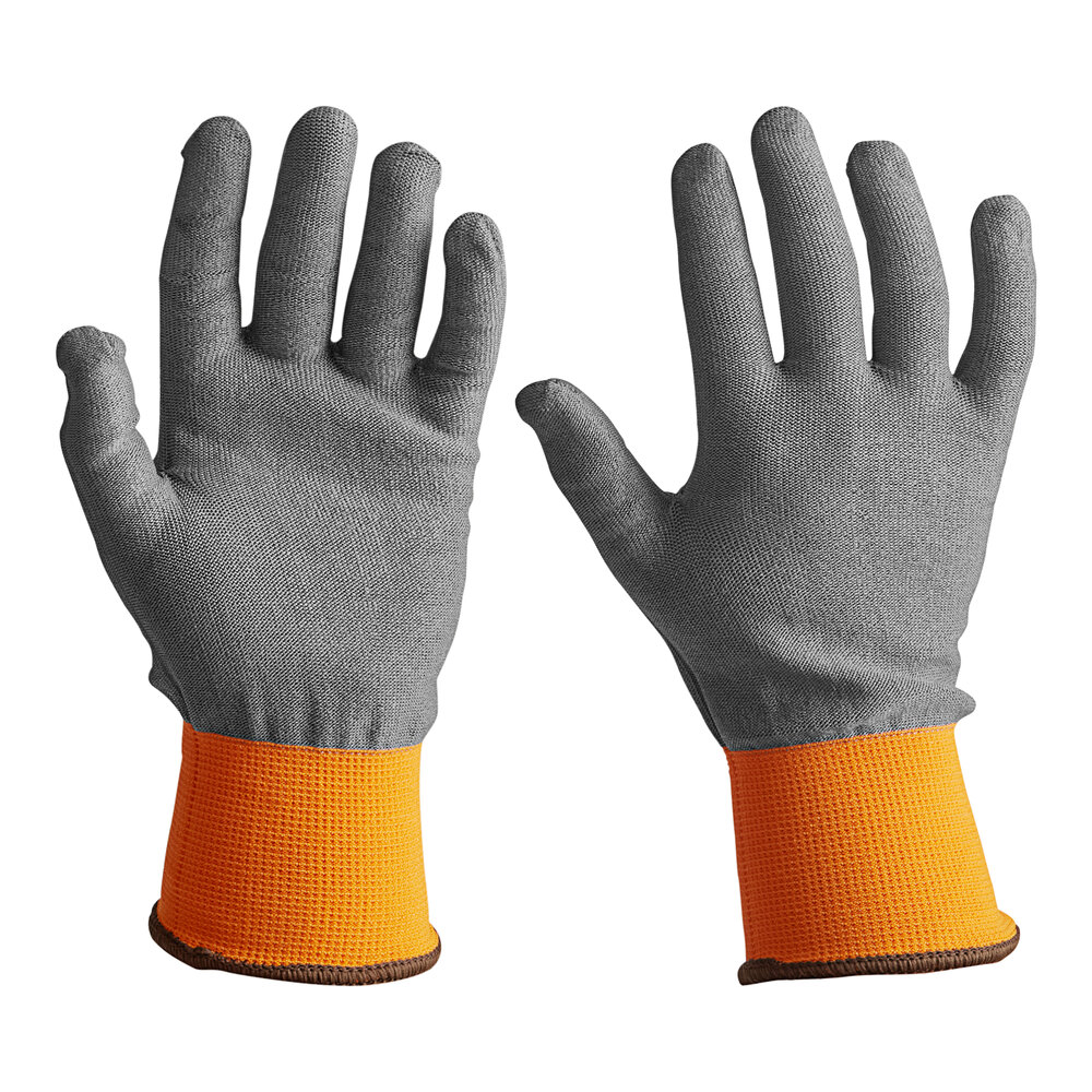Armor Guys Kyorene Pro 20-099-L Gray 15 Gauge Graphene A9 Cut-Resistant Food-Safe Glove - Large - Pair