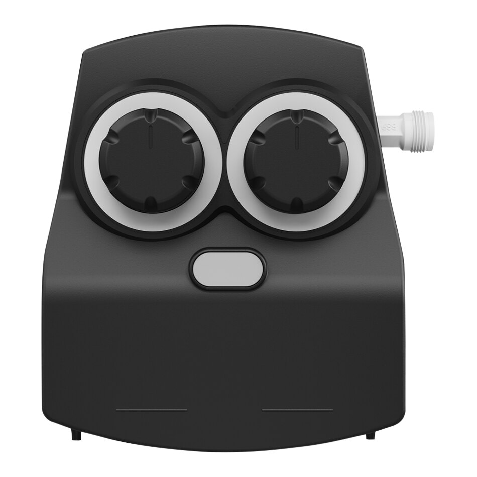 Brightwell EcoMix Compact DPC1L1H-WK/U9 Gray High Flow / Low Flow Dual Chemical Dispenser