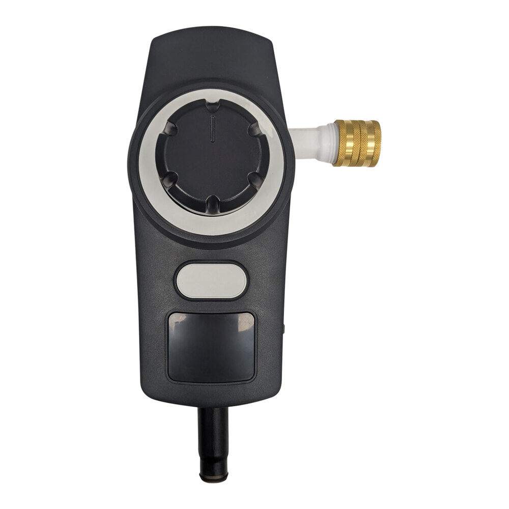 Brightwell EcoMix Compact DPCLBB-WK/U9 Gray Low Flow Single Chemical Dispenser with Bottle Bracket