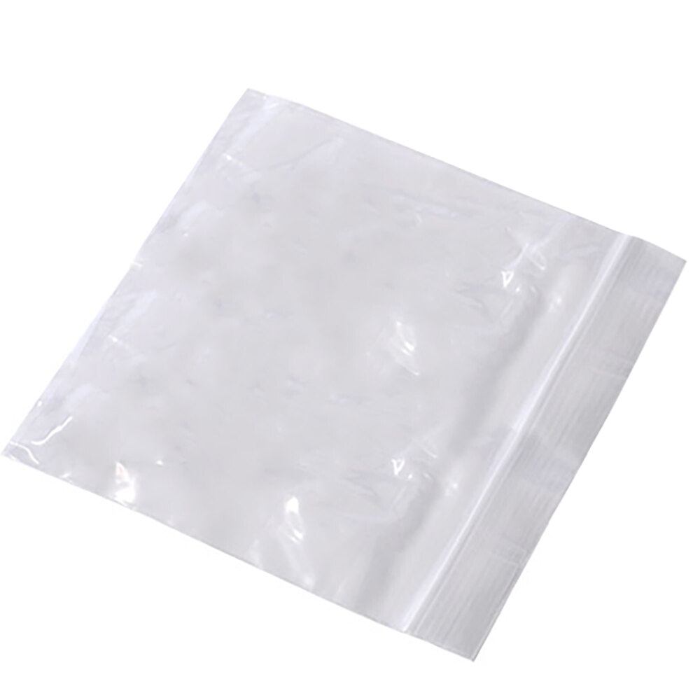 Lavex 5" x 5" 6 Mil Clear Reclosable Polyethylene Bag - 1,000/Case