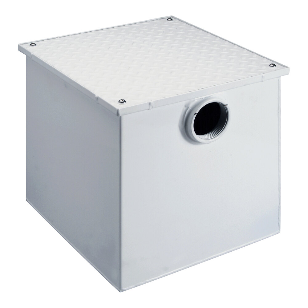 Zurn Elkay Z1185-7-4IP 70 GPM Fabricated Steel Lint / Solids Trap with 4" Threaded Connections