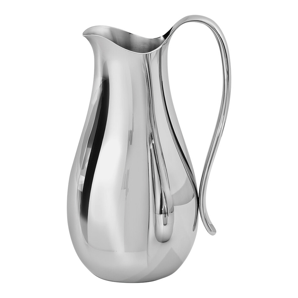 Robert Welch by Steelite International Drift 64 oz. Stainless Steel Pitcher 5977RW118