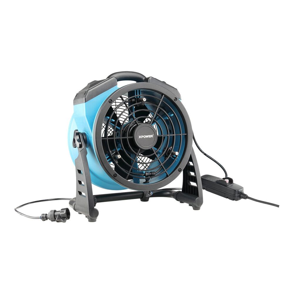 XPOWER Portable 3-Speed Indoor / Outdoor Cooling Misting Fan / Air Circulator FM-65 - 1,000 CFM, 115V