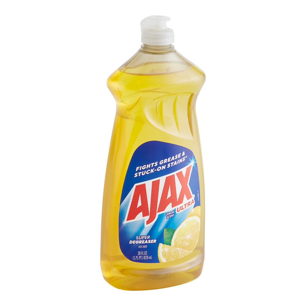 Ajax Ultra CPC44673 28 oz. Lemon Scent Dish Detergent