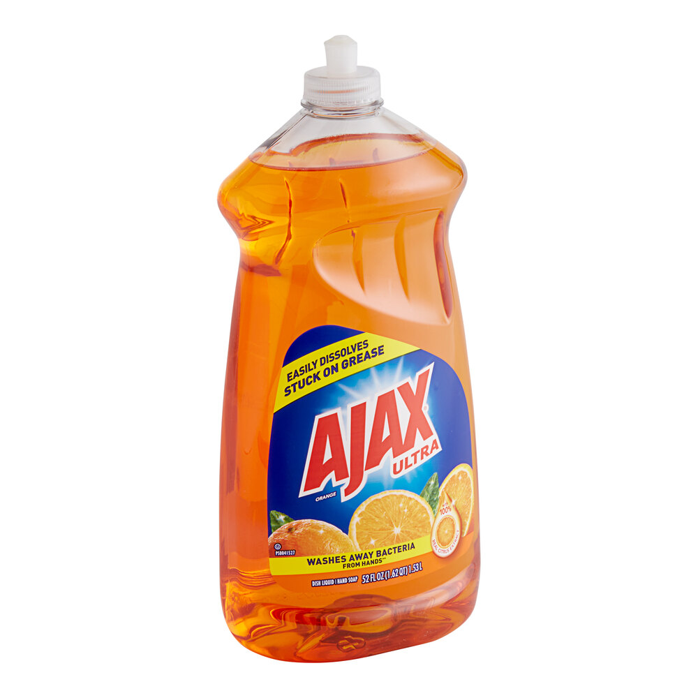 Ajax Ultra CPC49860 52 oz. Triple Action Orange Scent Dish Detergent
