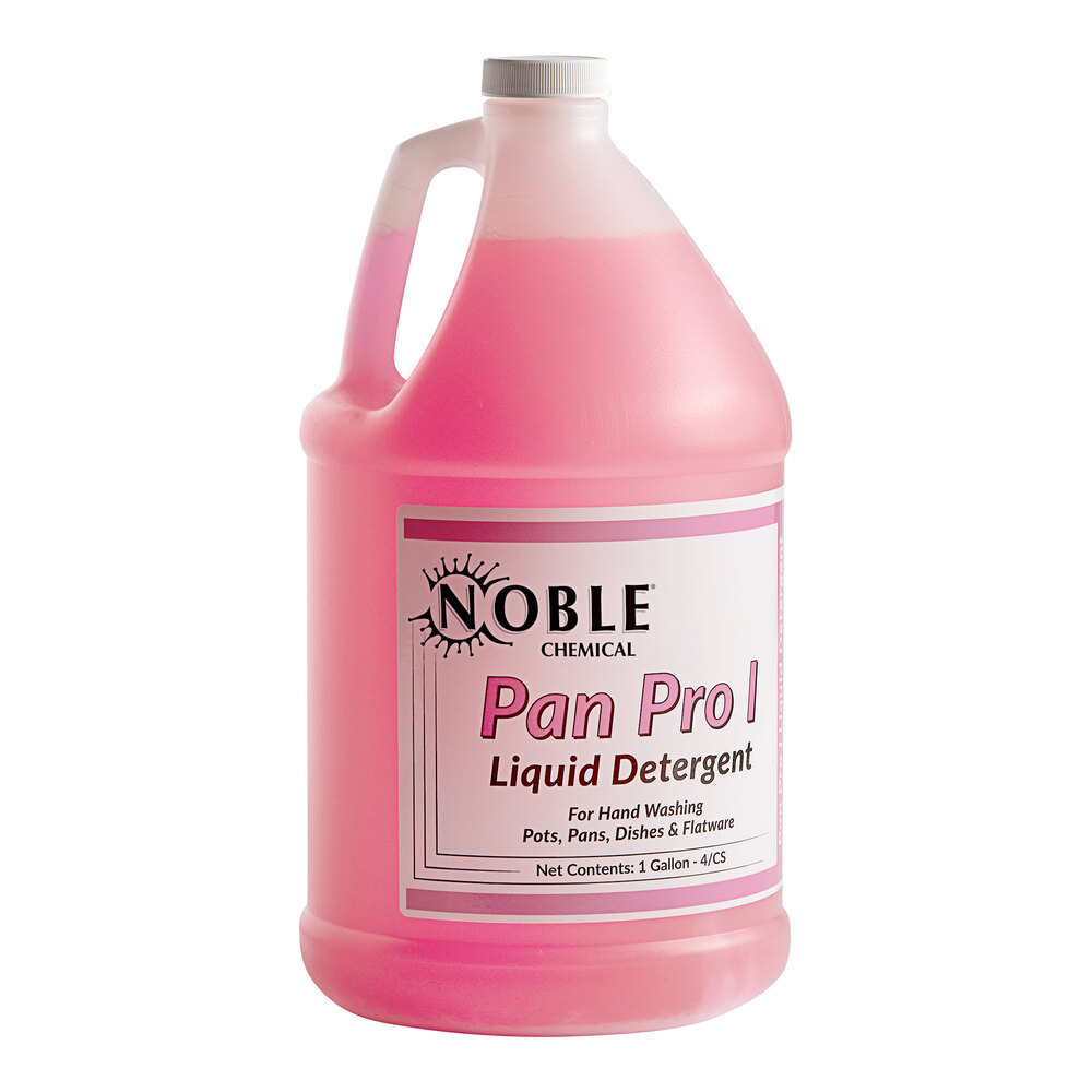 Noble Pan Pro I 1 gallon / 128 oz. Concentrated Pot & Pan Soap - 4/Case
