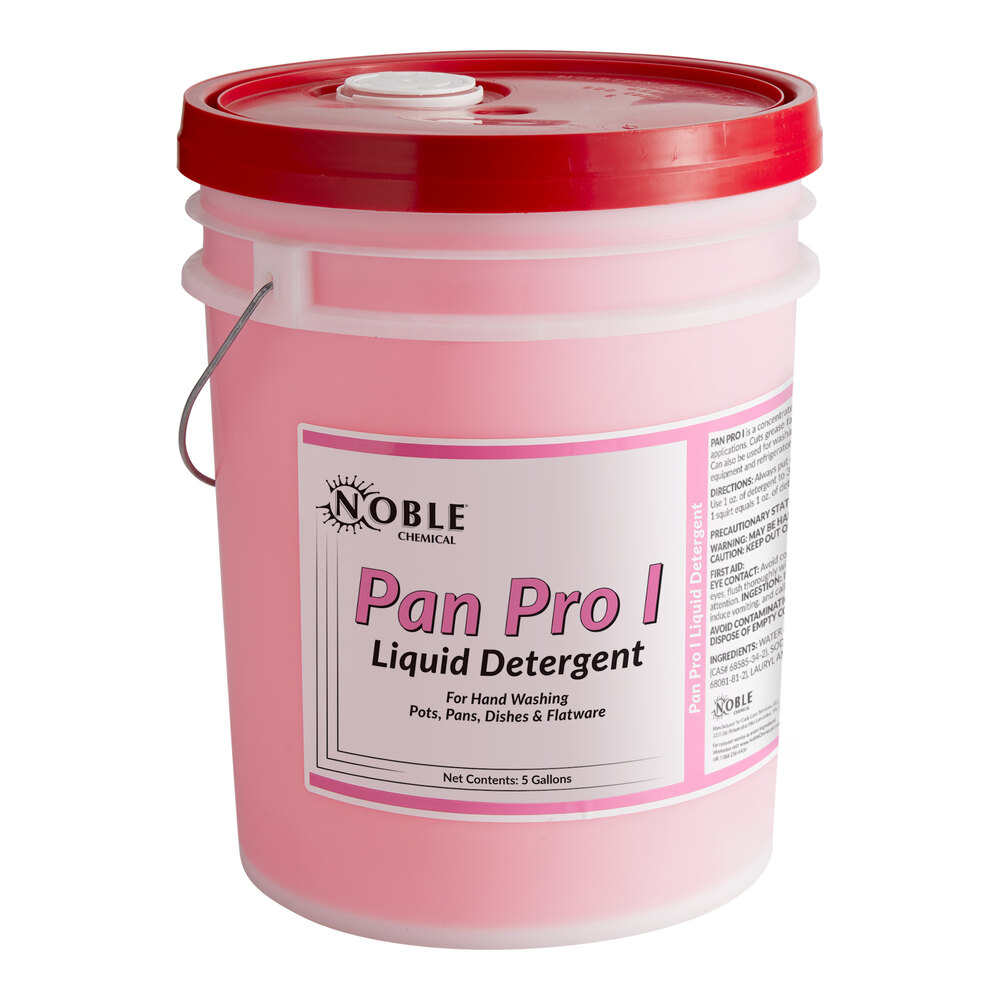Noble Pan Pro I 5 gallon / 640 oz. Concentrated Pot & Pan Soap