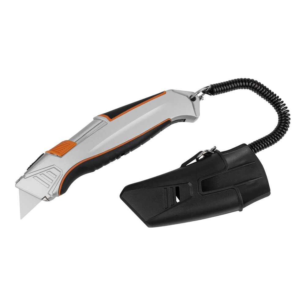 Lavex Self-Retracting Utility Knife with Holder EP-235