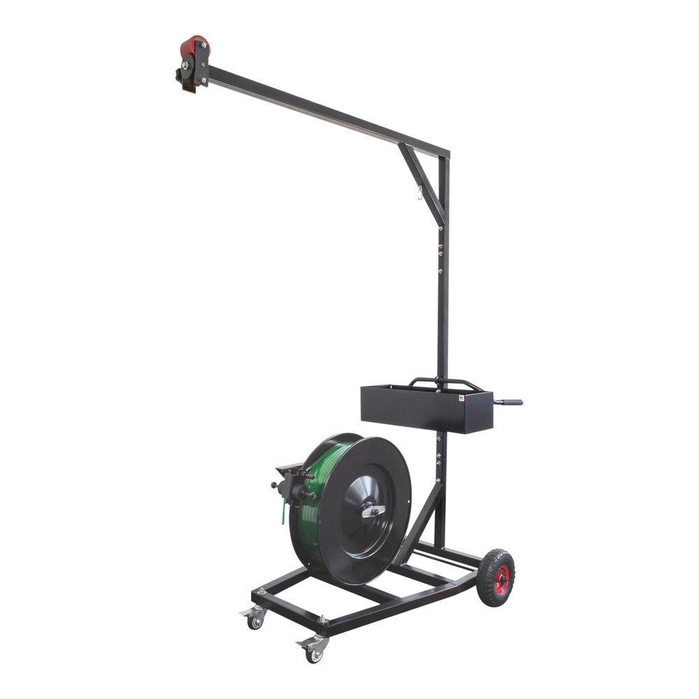 Lavex Mobile Ribbon-Wound Strapping Dispenser with Tool Mast EP-3555