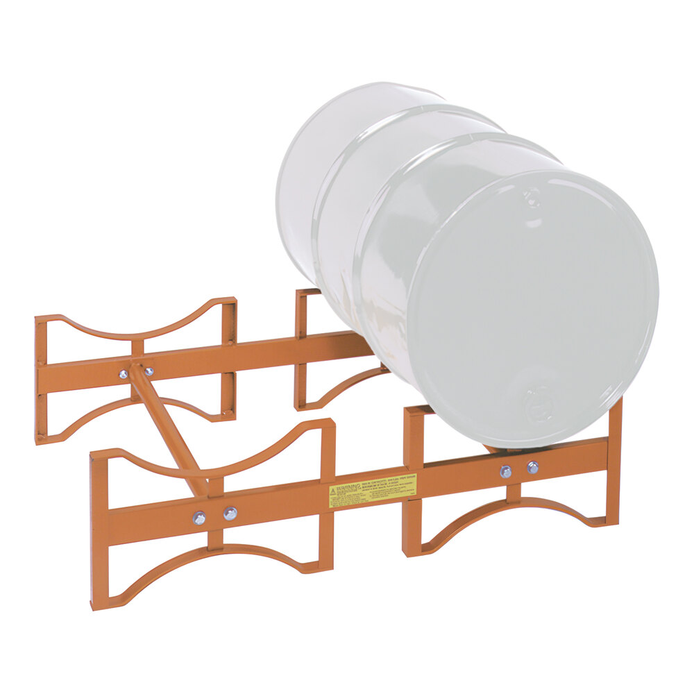 Wesco Industrial Products 1,600 lb. Capacity Steel Two-Drum Rack 240026