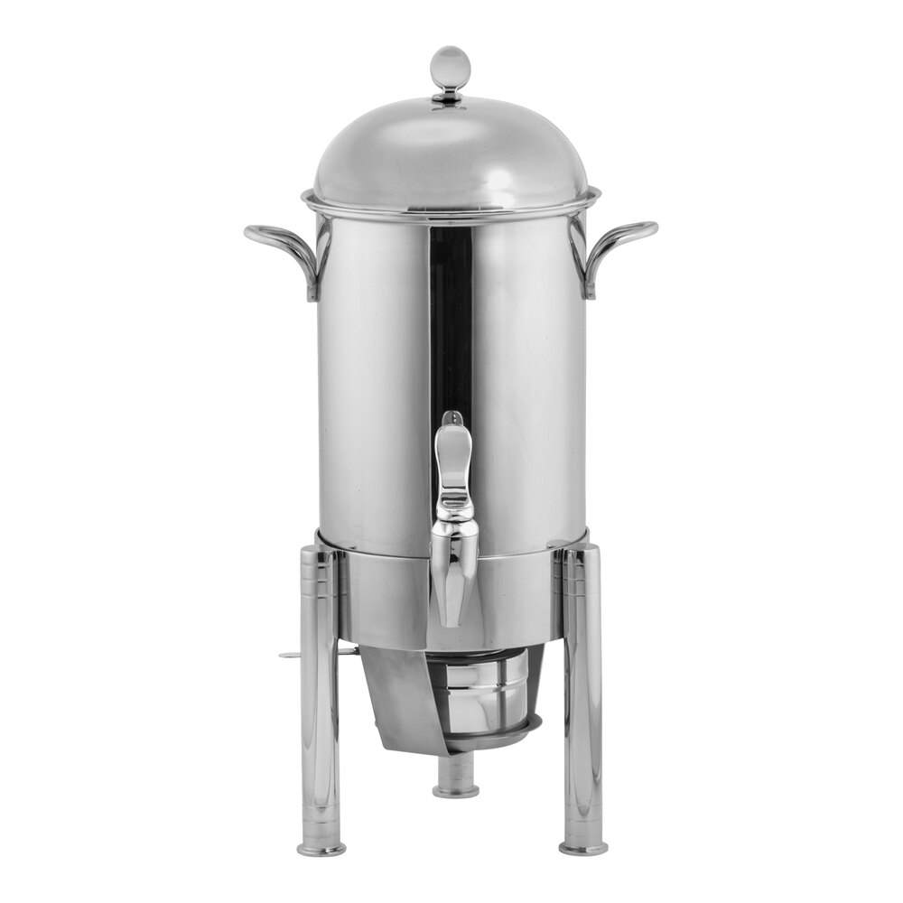 WNK from Steelite International 1.31 Gallon Stainless Steel Single Wall Coffee Urn with Straight Legs 5370S511