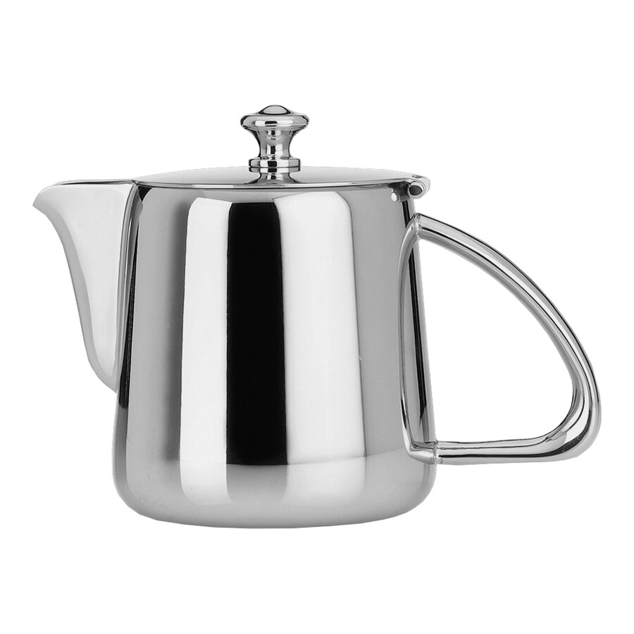 WNK by Steelite International Kamina 17 oz. Stainless Steel Tea Pot