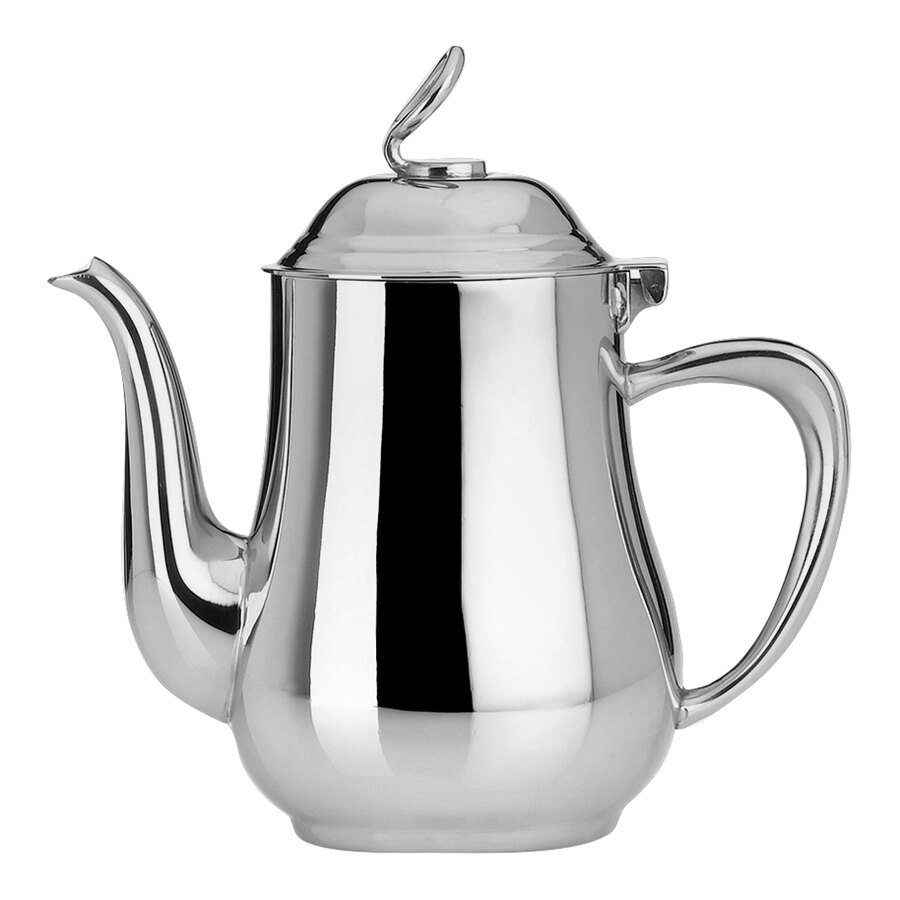 WNK by Steelite International Eminence 13 oz. Stainless Steel Coffee Pot 5351S222