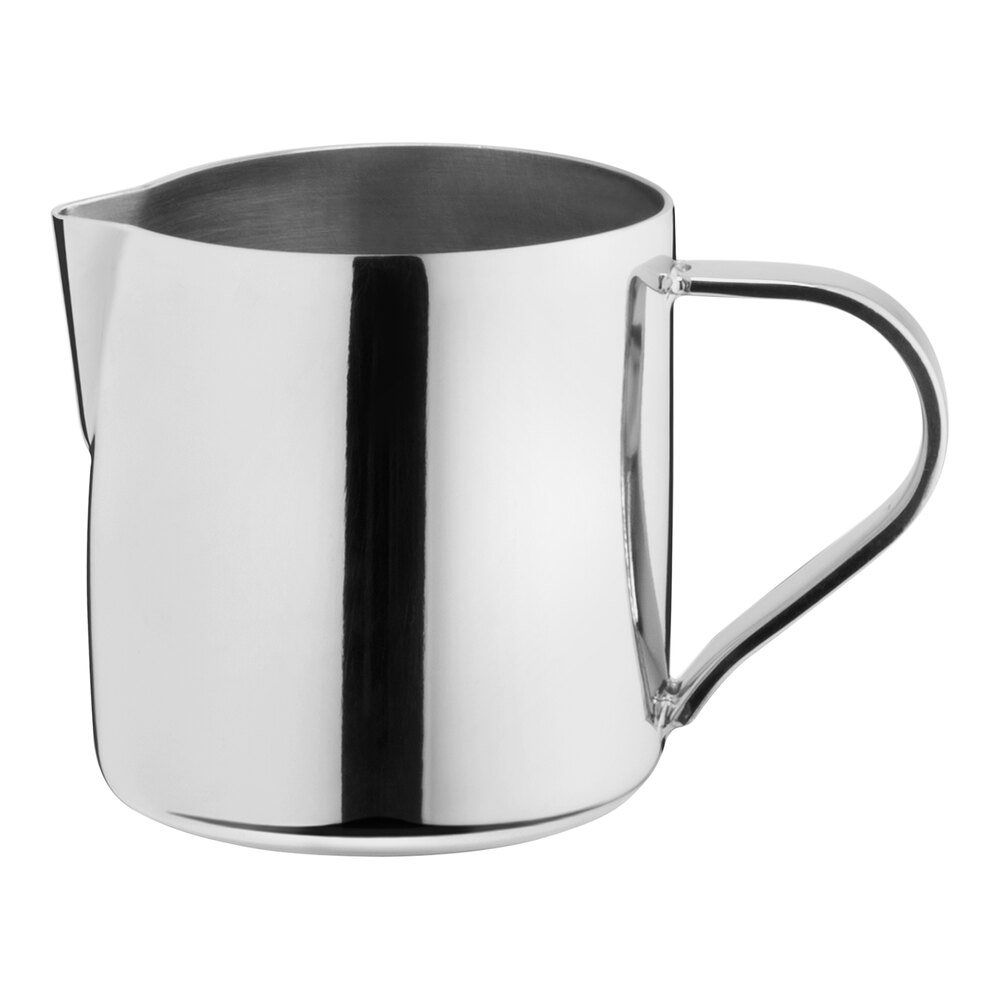 WNK by Steelite International Kent 5.5 oz. Stainless Steel Milk Jug 5368S513