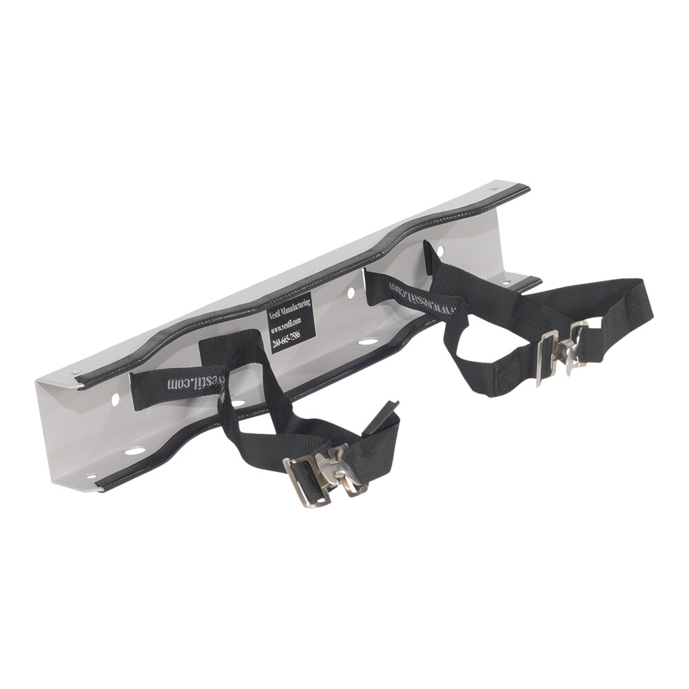 Vestil Wall-Mount Steel 2-Cylinder Bracket for 12" Diameter Cylinders CB-W-2S