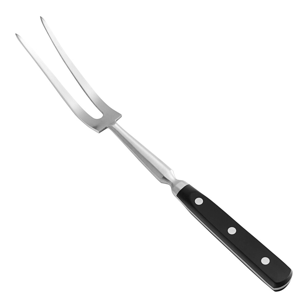 Choice Classic 14" High Carbon Stainless Steel Forged Pot / Carving Fork with POM Handle