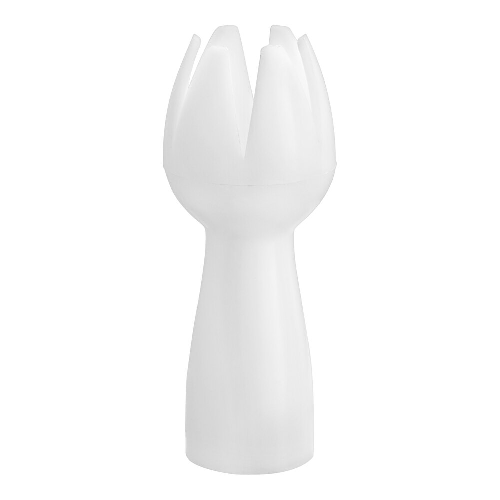 Whip-It PRT-44 White Plastic Flower Tip