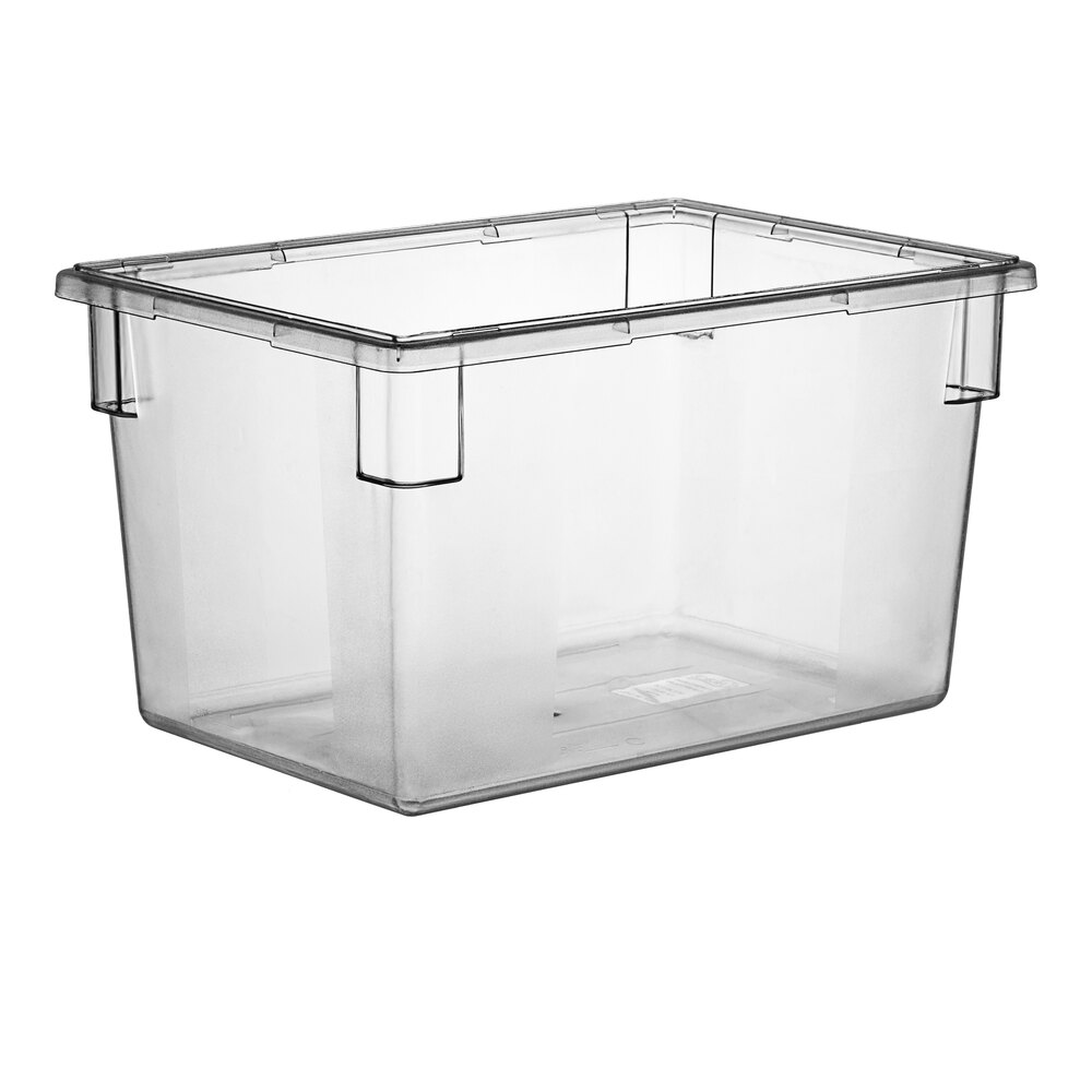 Choice 26" x 18" x 15" Clear Polycarbonate Food Storage Box