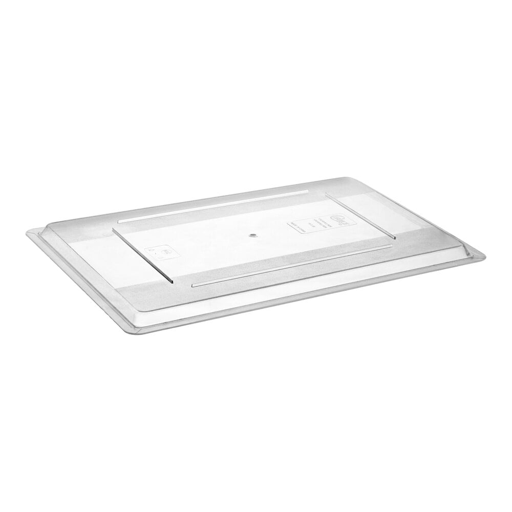 Choice 26" x 18" Clear Polycarbonate Food Storage Box Lid