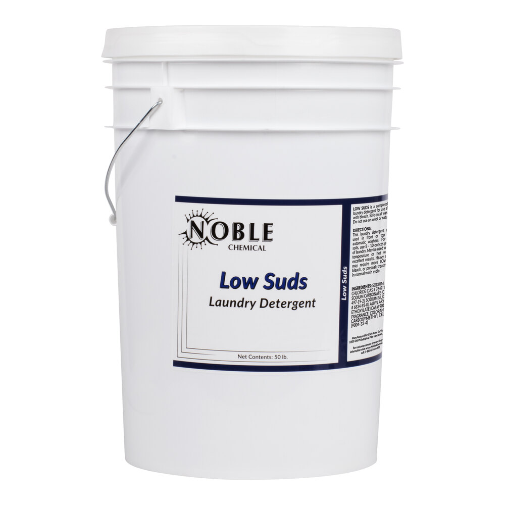 Noble 50 lb. Low Suds Concentrated Laundry Detergent Powder