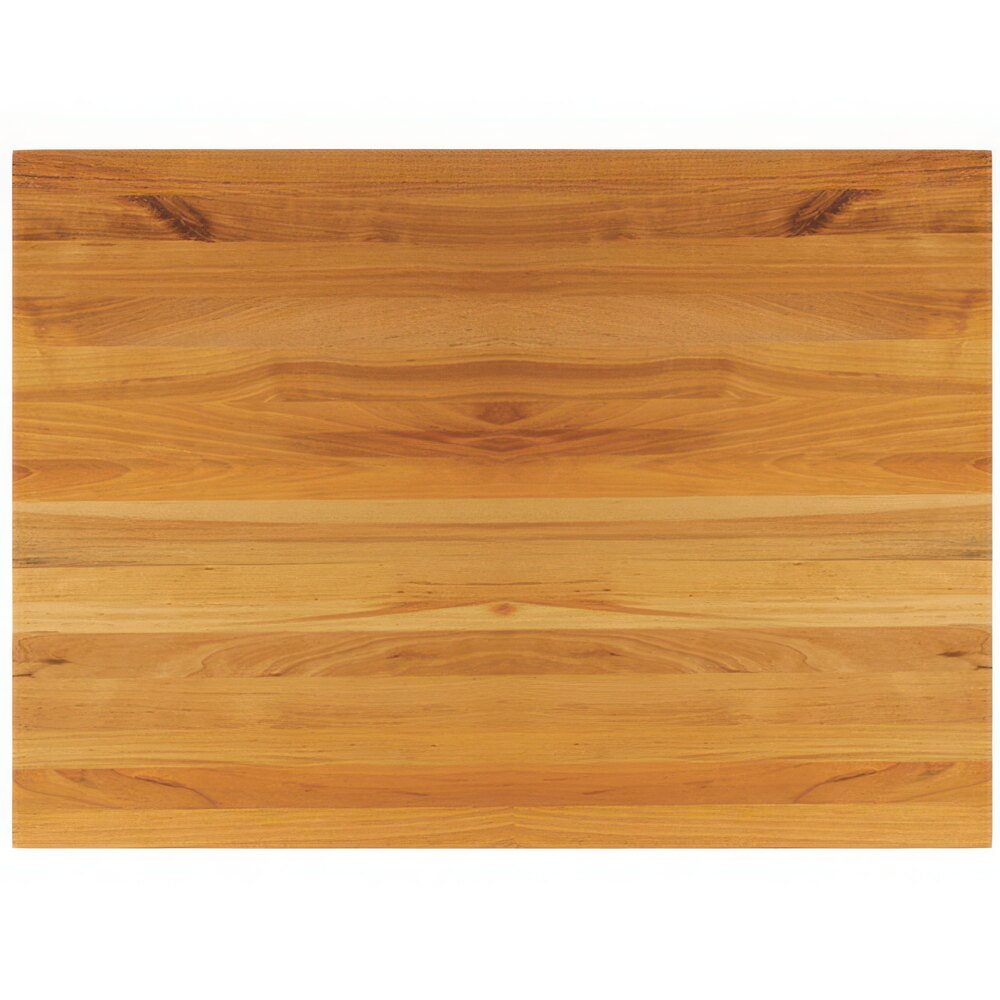 Tablecraft CBW1218175 18" x 12" x 1 3/4" Wooden Cutting Board