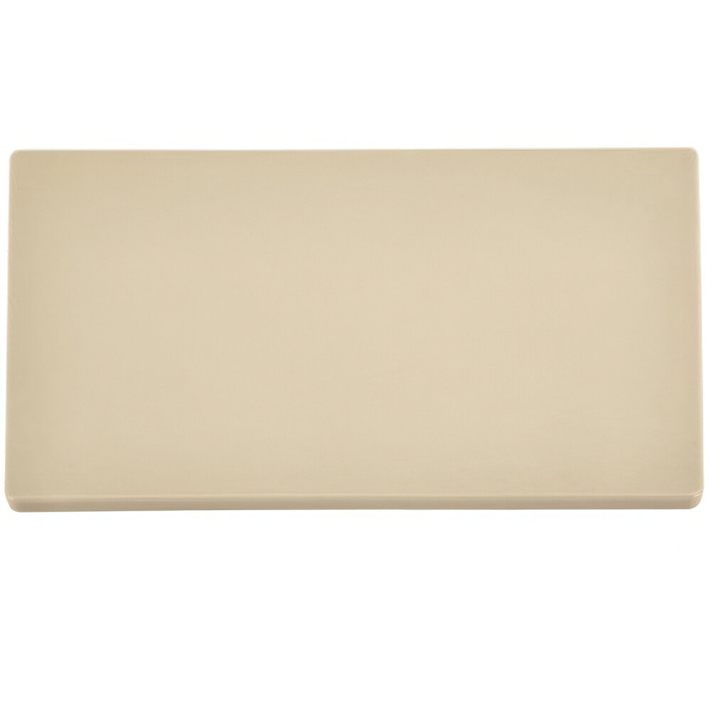 Vollrath 5200260 Color-Coded 20" x 15" x 1/2" Brown Cutting Board