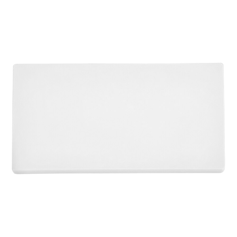 Vollrath 5200200 Color-Coded 20" x 15" x 1/2" White Cutting Board