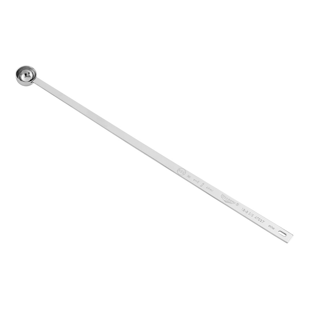 Vollrath 47027 1 tsp. Stainless Steel Long Handled Measuring Spoon