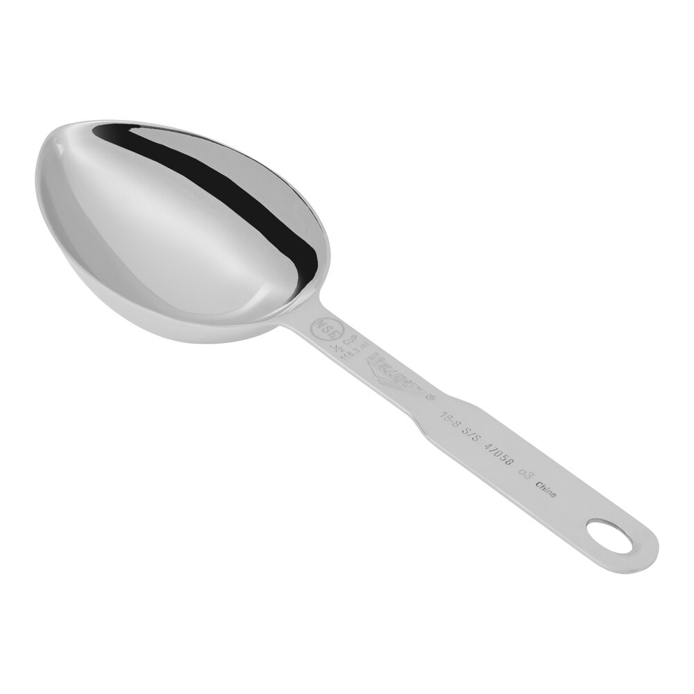 Vollrath 47058 1/2 Cup Stainless Steel Measuring Scoop