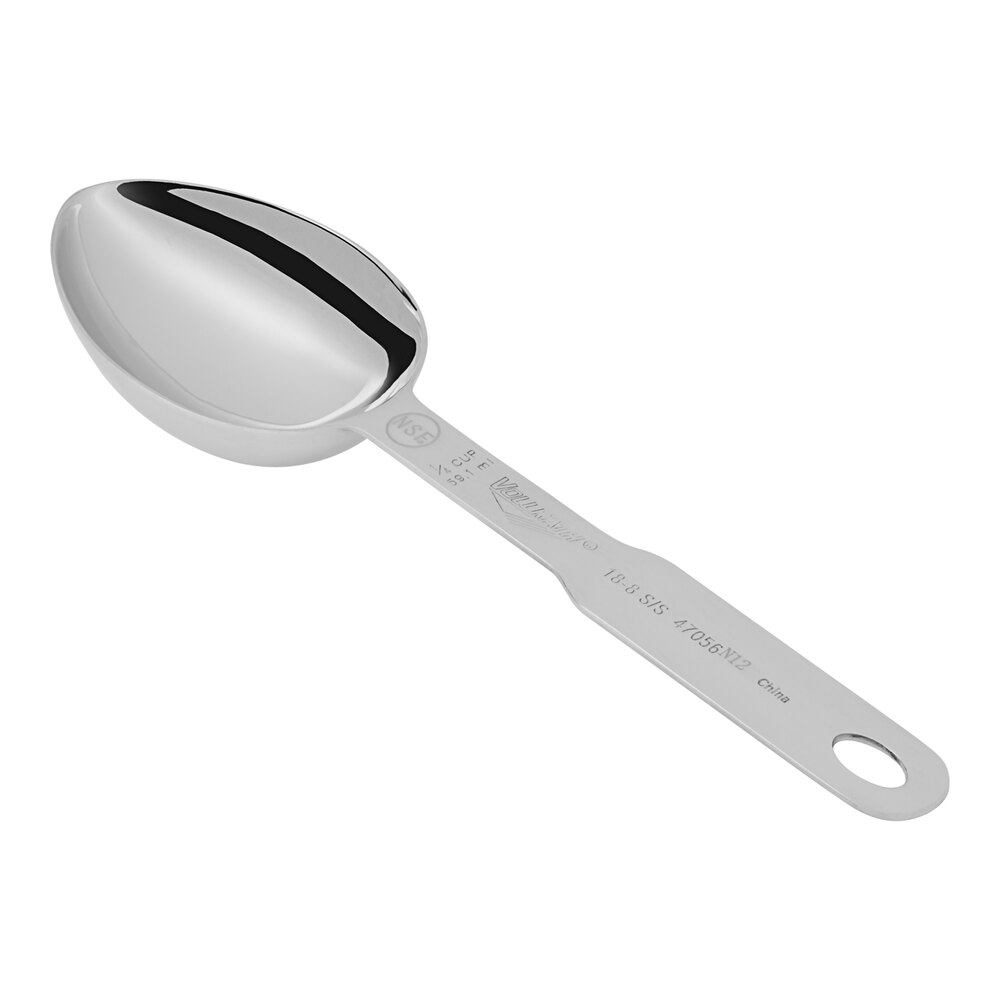 Vollrath 47056 1/4 Cup Stainless Steel Measuring Scoop