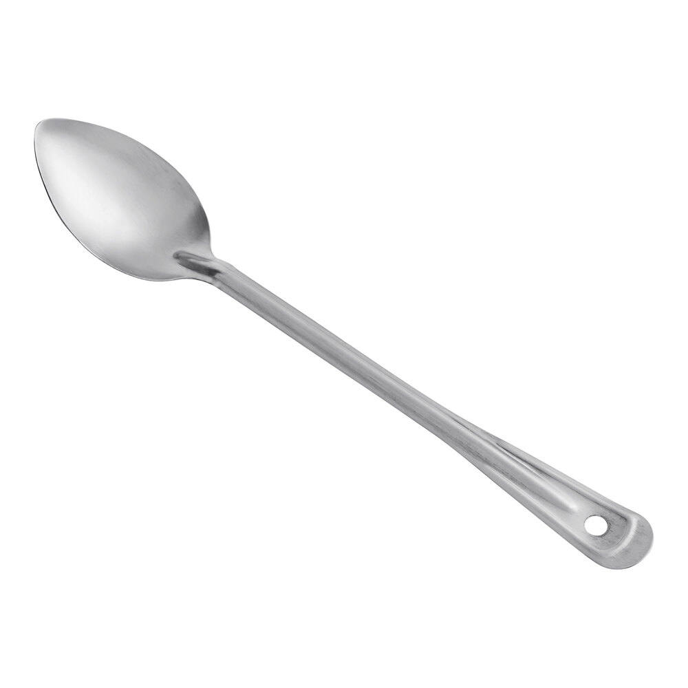 Vollrath 46981 15" Solid Stainless Steel Basting Spoon