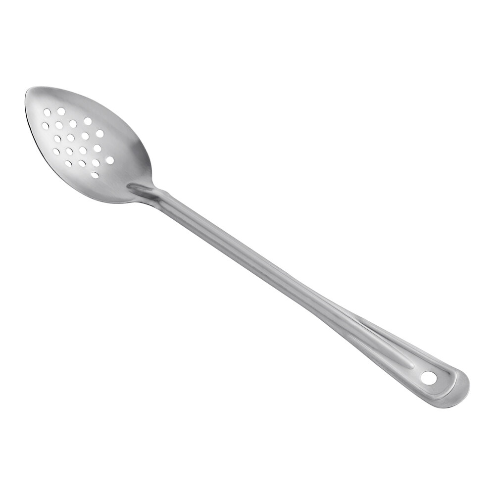 Vollrath 46983 15" Perforated Stainless Steel Basting Spoon