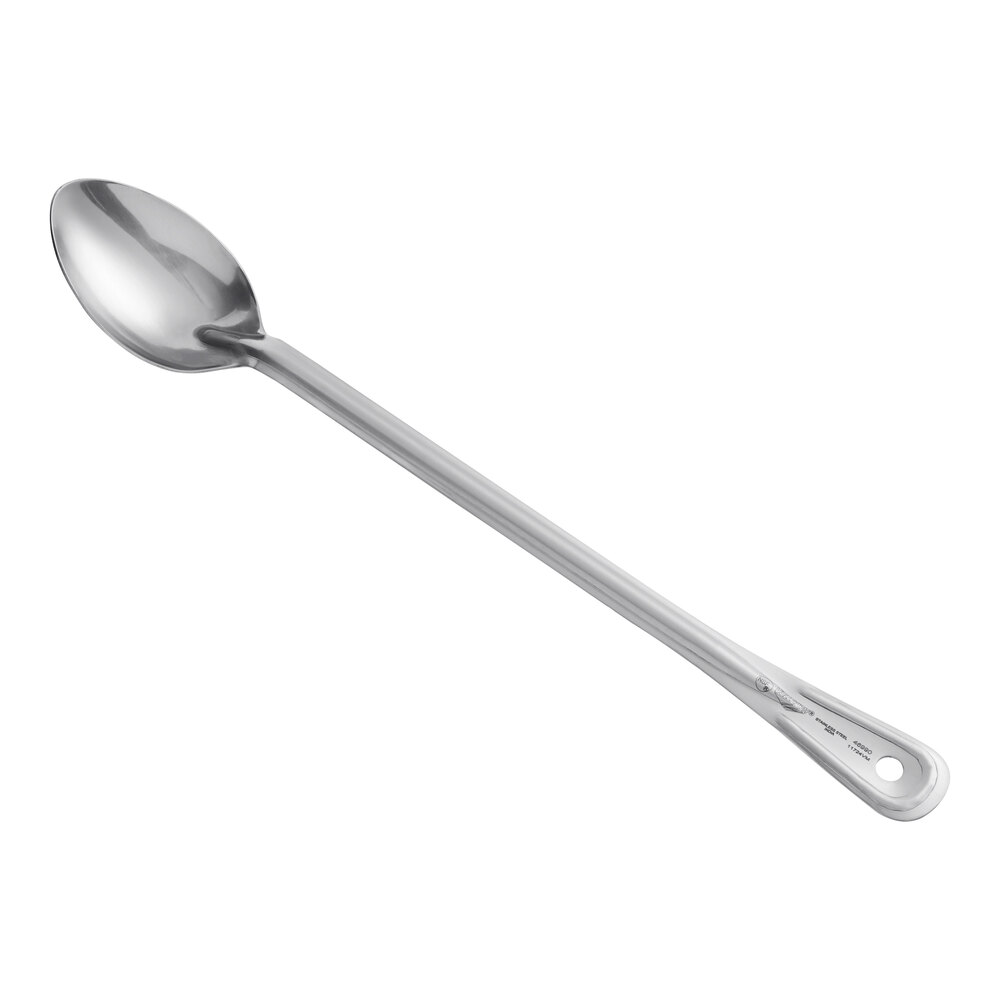 Vollrath 46990 18" Solid Stainless Steel Basting Spoon