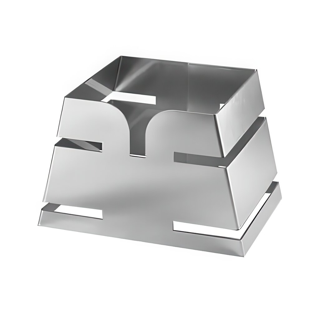 Rosseto LD137 Skycap 6 1/2" Pyramid Stainless Steel Riser