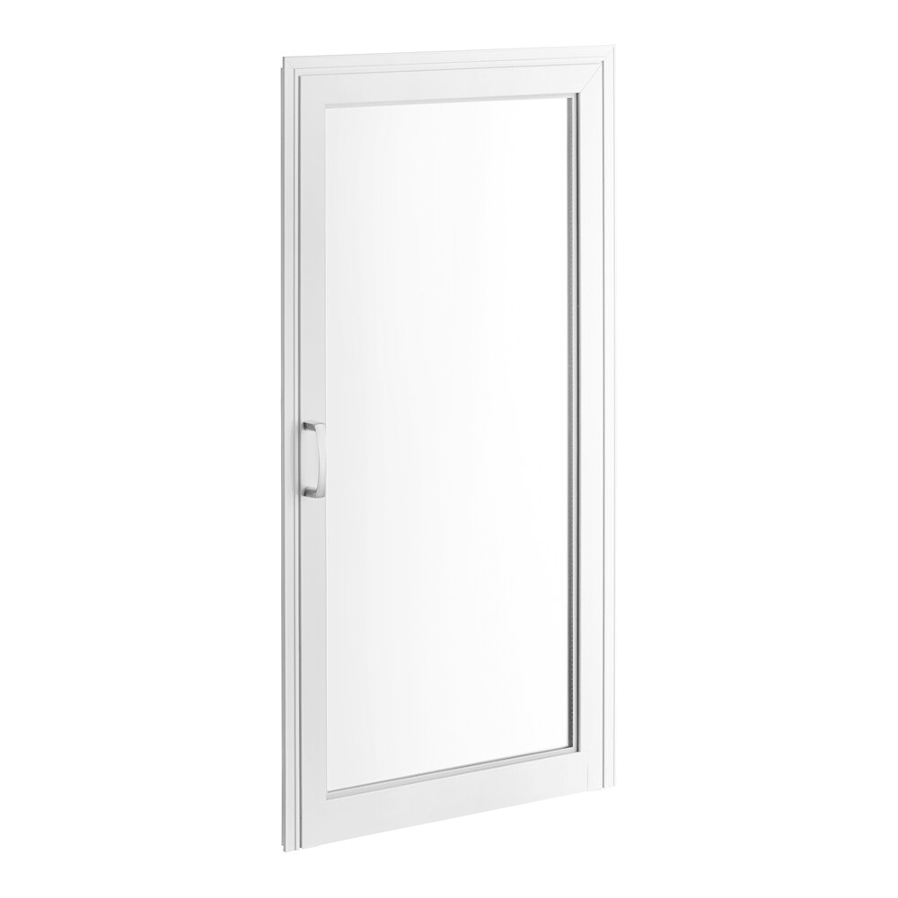 Avantco 19386357 White Left Glass Door Assembly for BCFD-36 and BCF-36-HC