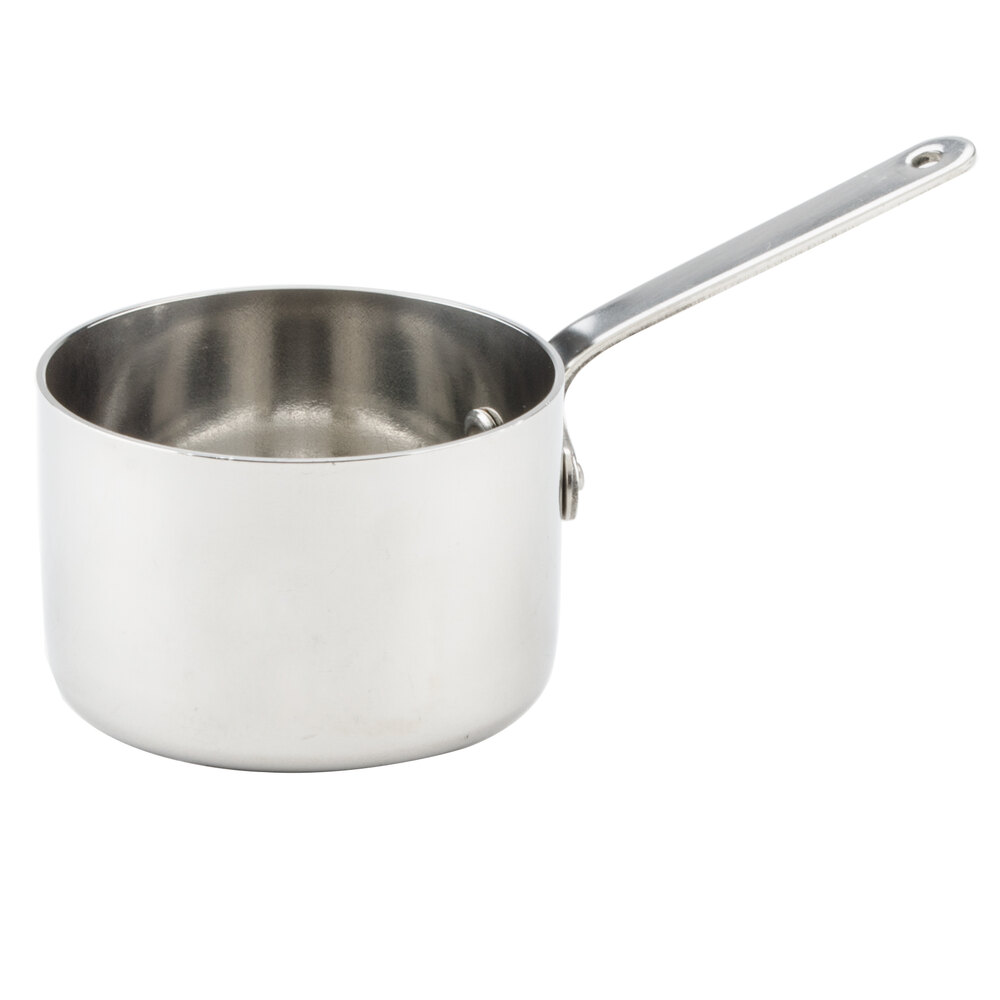 American Metalcraft SHSP21 5.25 oz. Stainless Steel Pan