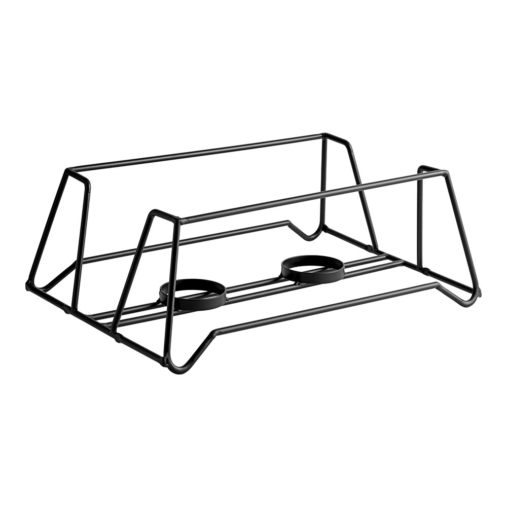 American Metalcraft SCF2 Full Size Stackable Wrought Iron Chafer Stand