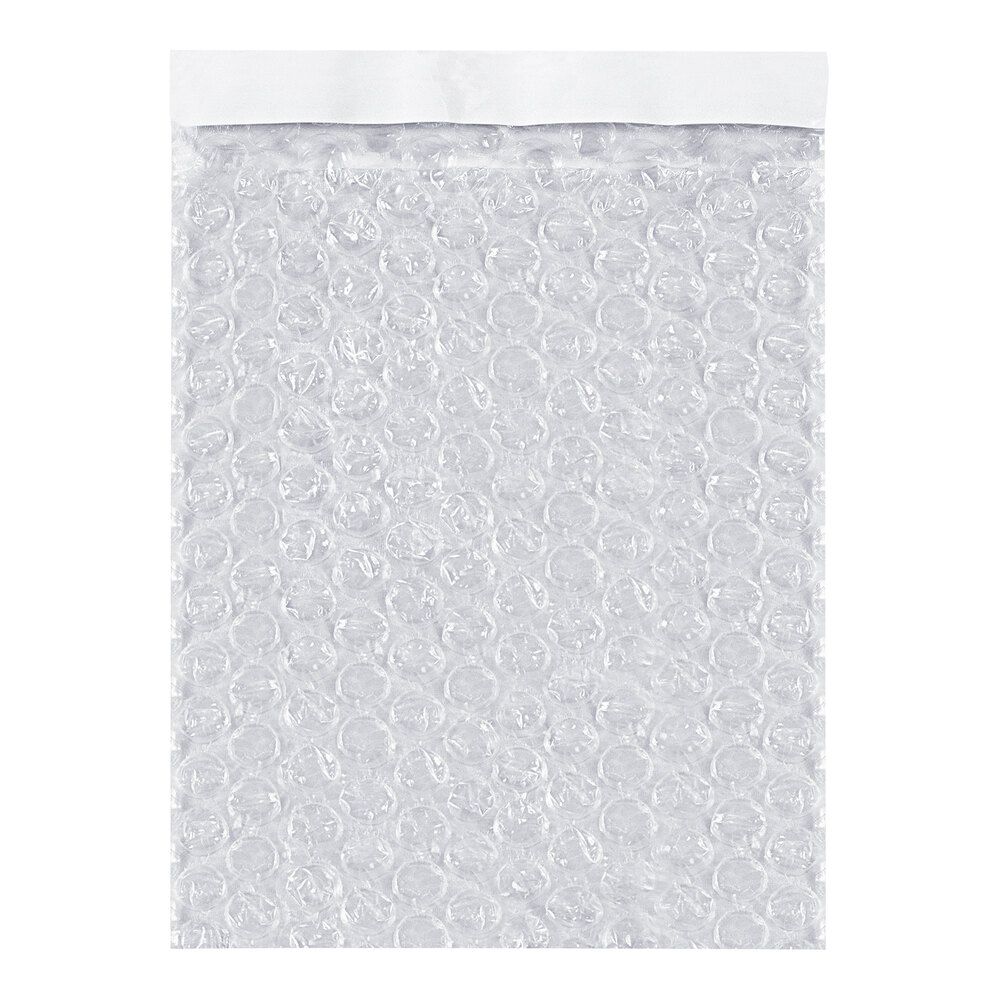 Lavex 6" x 15 1/2" Self-Seal Bubble Bag - 250/Case