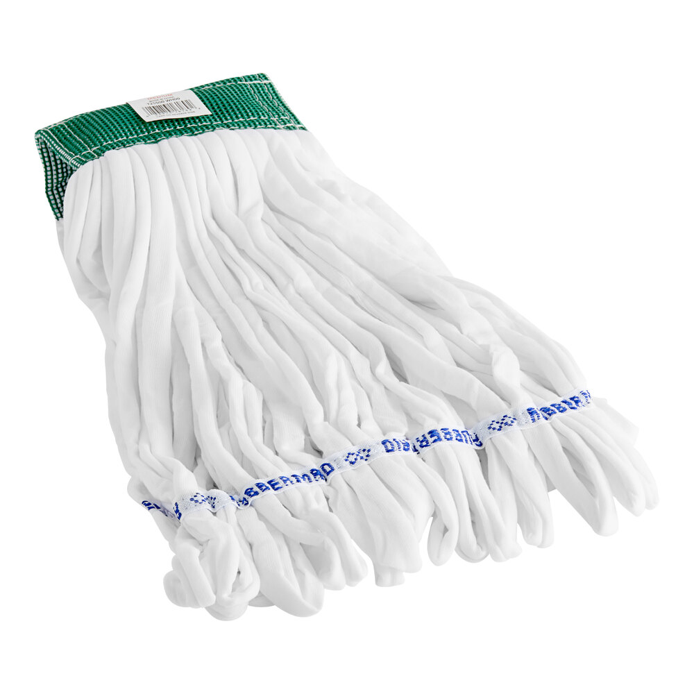 Rubbermaid® Rough-Floor FGT25500WH00 20 oz. White Blend Looped End Wet Mop Head with 5" Headband