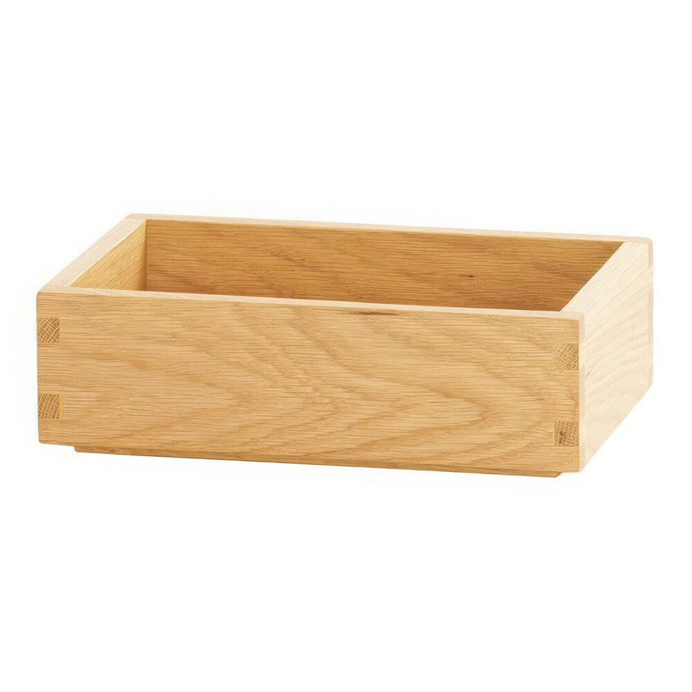 Cal-Mil Sydney 6 1/2" x 10" x 3" Oak Display Box 23842-3-21