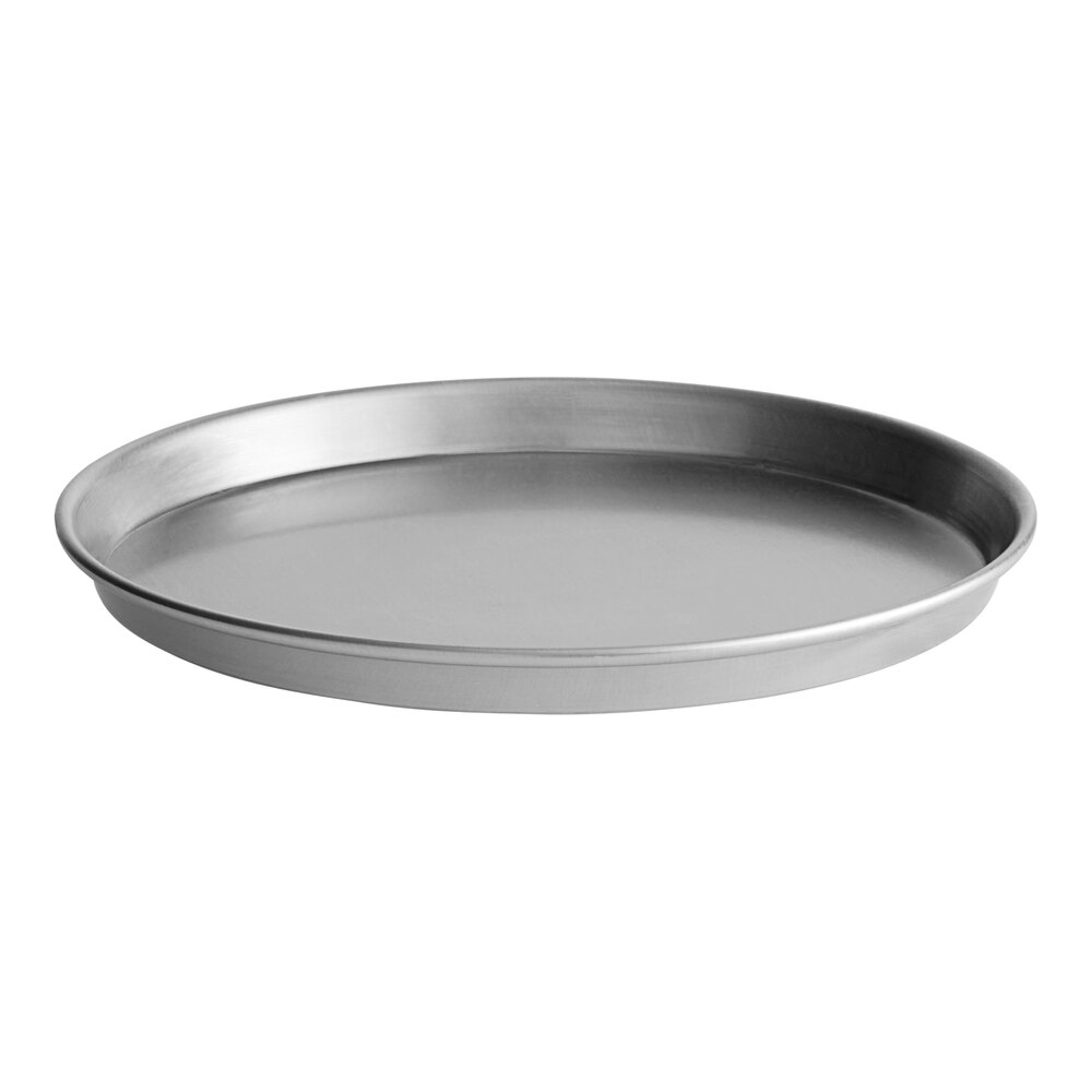 American Metalcraft ADEP12 12" x 1" Standard Weight Aluminum Tapered / Nesting Deep Dish Pizza Pan