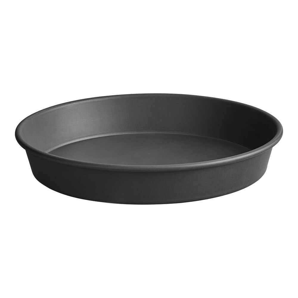 American Metalcraft HC90122 12" x 2" Hard Coat Anodized Aluminum Tapered / Nesting Pizza Pan