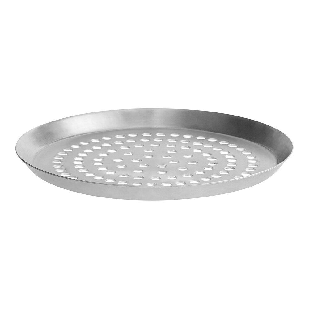American Metalcraft CAR10SP 10" Super Perforated Heavy Weight Aluminum Cutter Pizza Pan