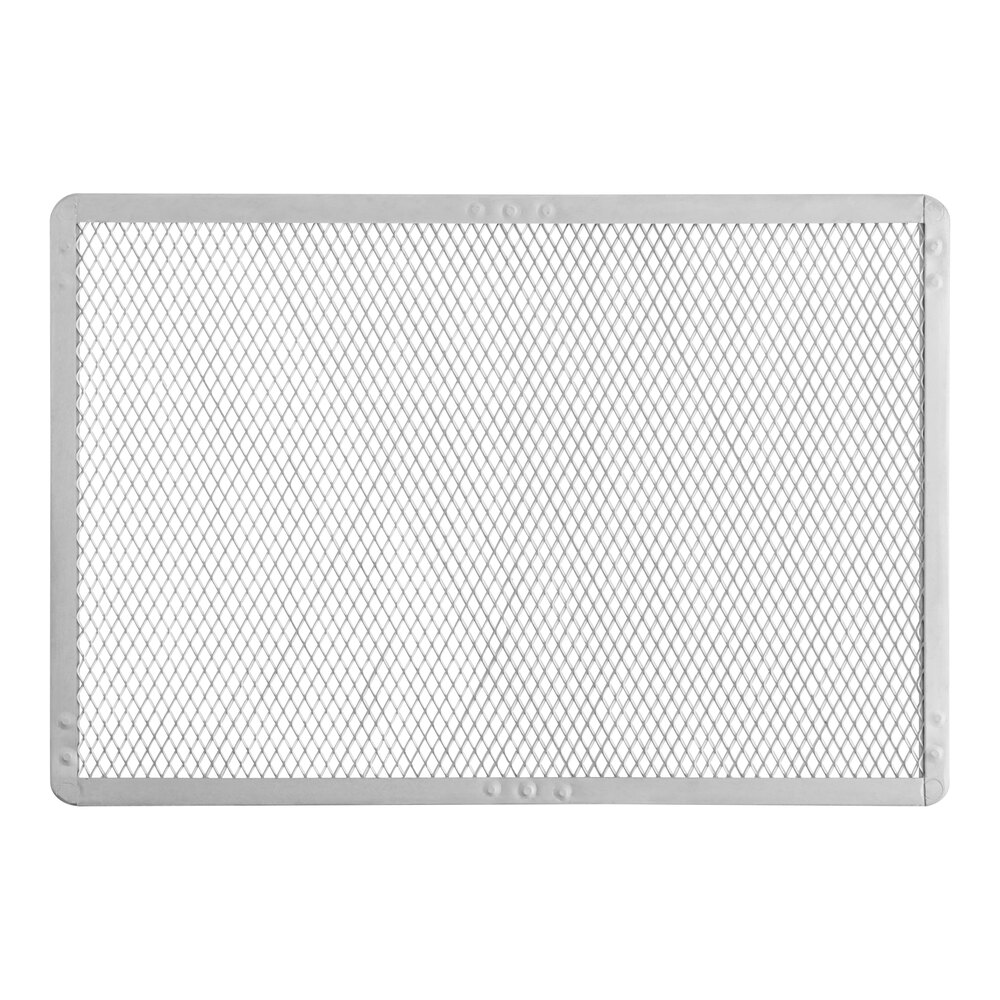 American Metalcraft 18731 11" x 16" Expanded Aluminum Pizza Screen