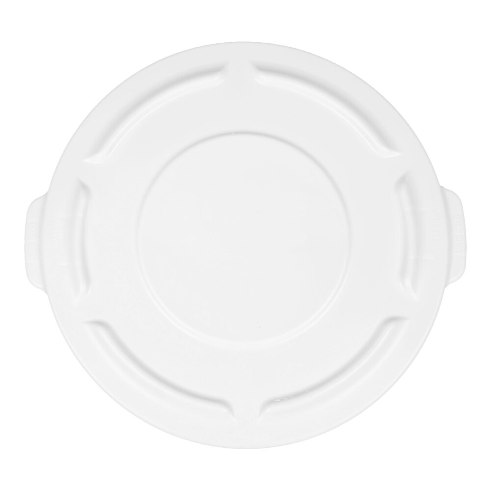 Rubbermaid® FG261960WHT BRUTE 20 Gallon White Round Trash Can Lid