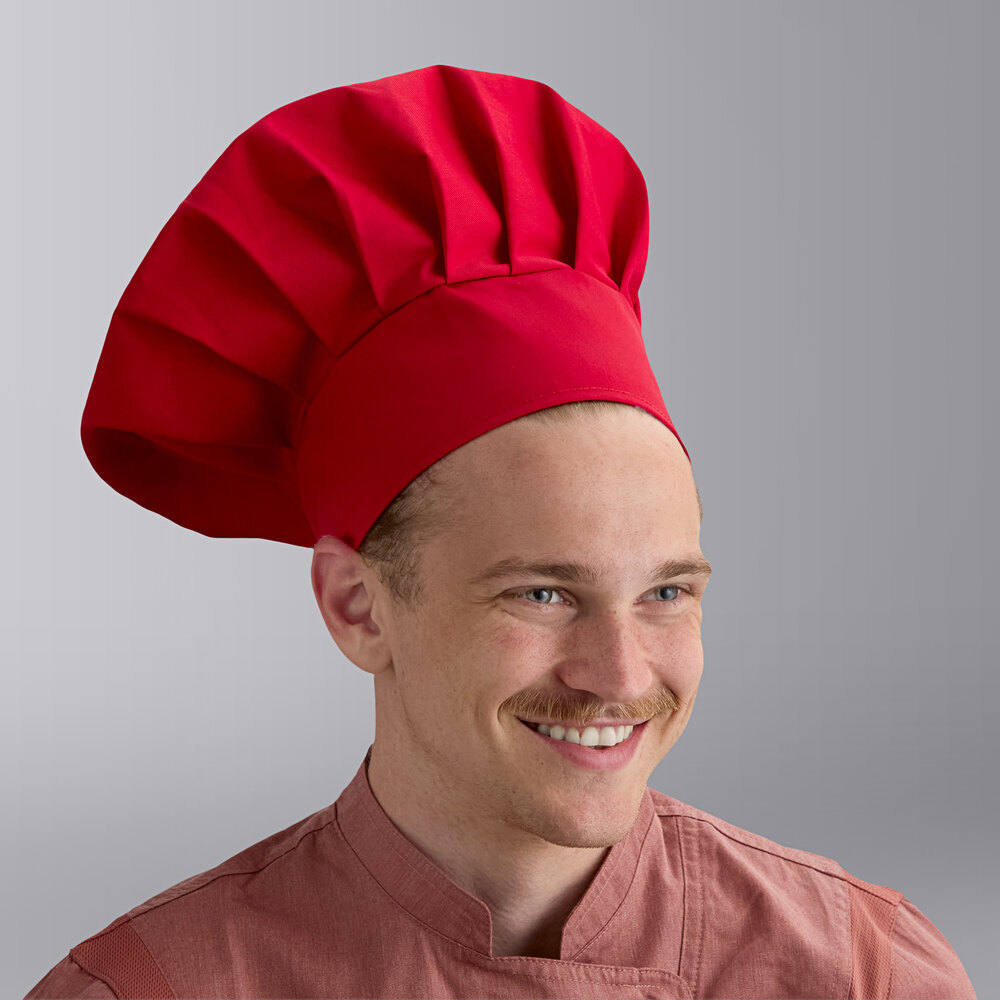 Choice 13" Red Chef Hat
