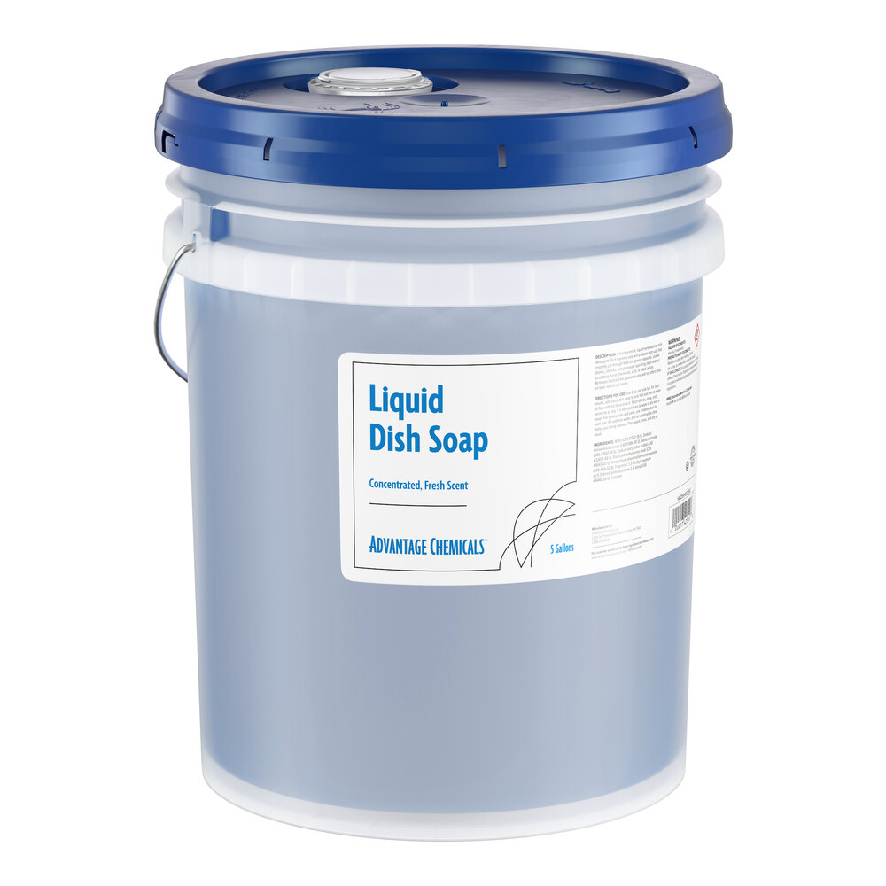 Advantage Chemicals 5 gallon / 640 oz. Concentrated Liquid Dish Soap