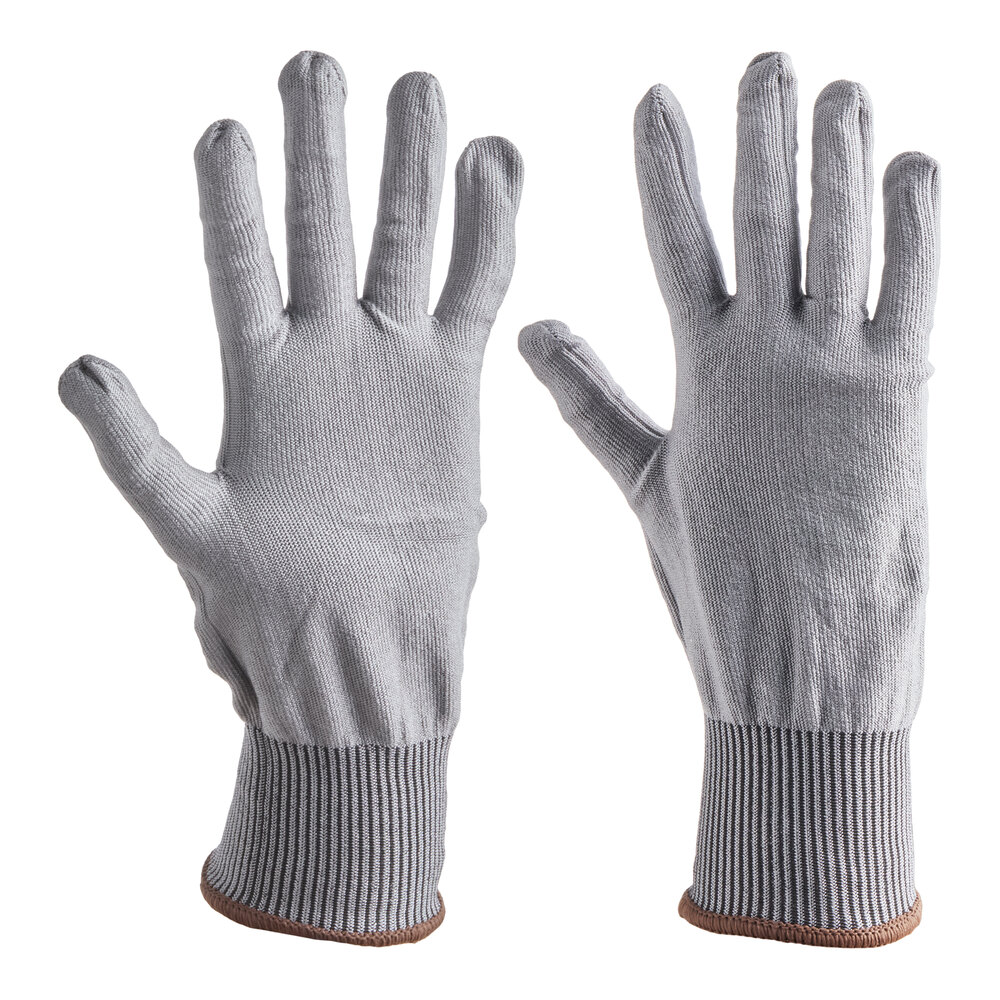Armor Guys Kyorene Pro 20-159-L Gray 15 Gauge Graphene A5 Cut-Resistant Food-Safe Glove - Large - Pair